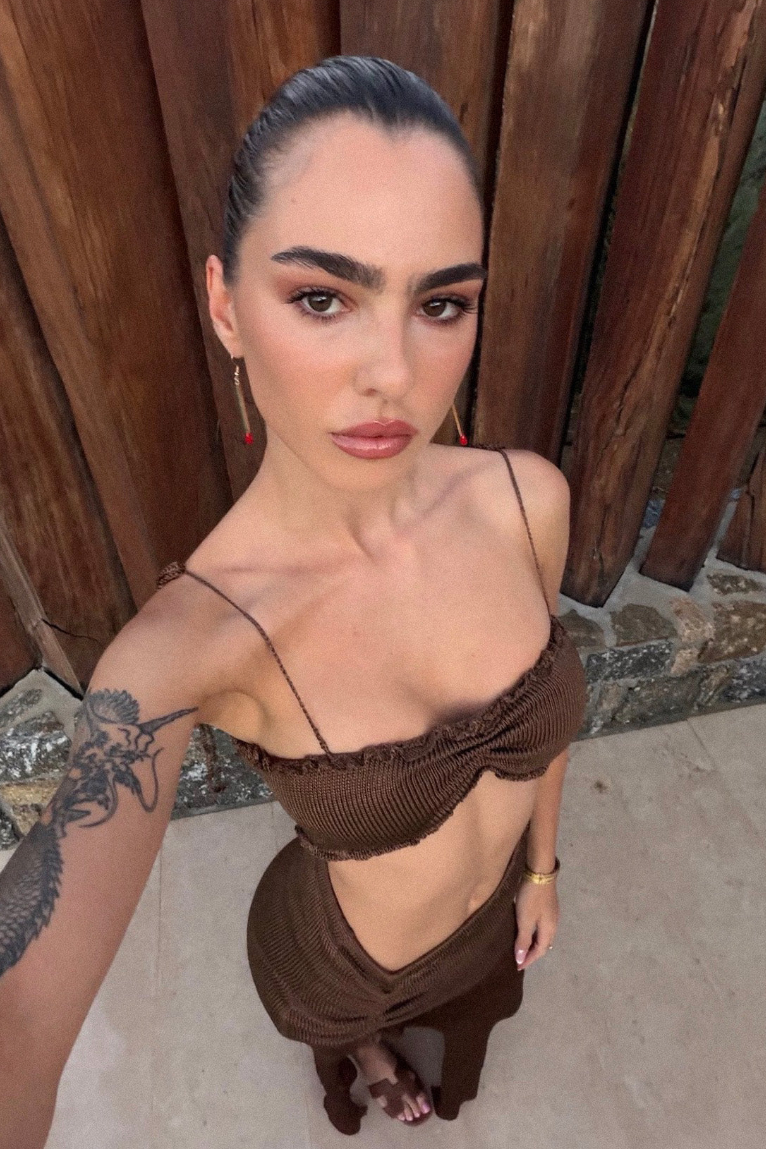 'Solara' Top - Chocolate