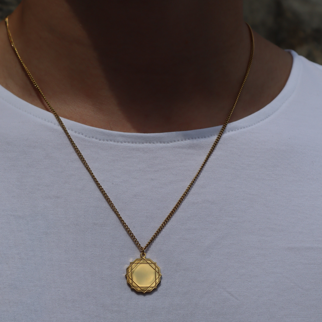 'ICONA' Pendant Necklace - Gold